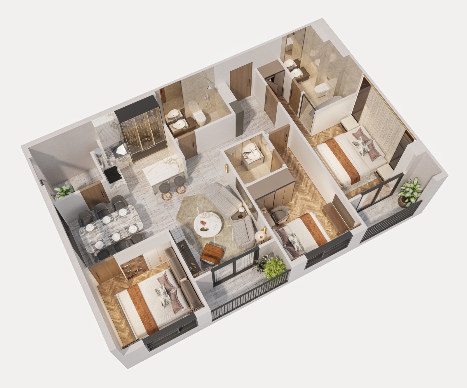 Phòng khách luxury